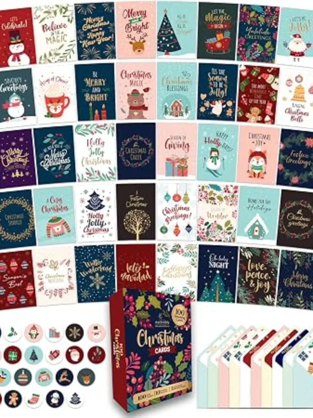 100 UNIQUELY DESIGNED CARDS